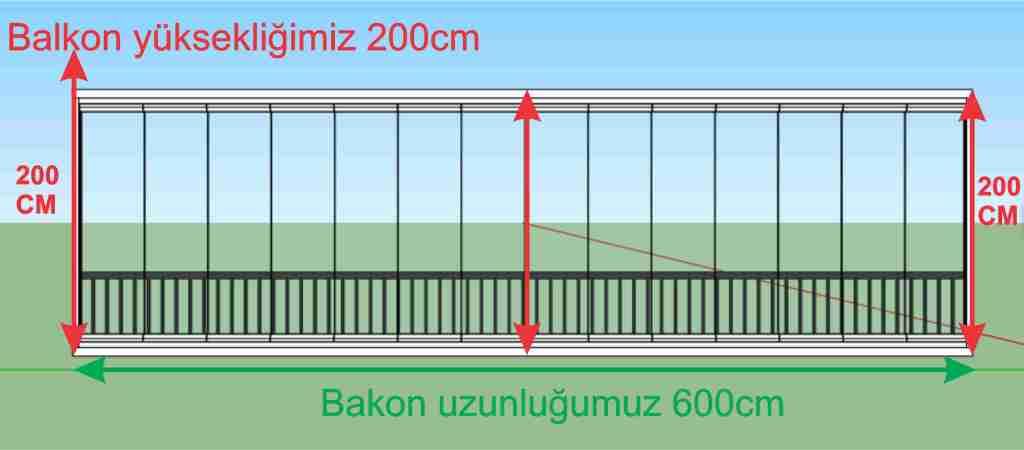 İzmir Cam Balkon Ölçüsü Nasıl Alınır